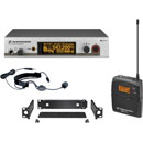 SENNHEISER 504651 EW 352 G3 GB RADIOMIC SYSTEM Beltpack, fixed Rx, headset, 606-648MHz, Ch 38 ready