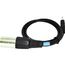 SENNHEISER CL 500 CABLE Balanced male 3-pin XLR to 3.5mm locking stereo jack, 0.6m