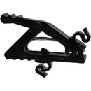 VOICE TECHNOLOGIES AC400 CROCODILE STYLE CLIP MOUNTING For VT106HOF, VT401 and VT600, black