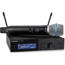 SHURE SLXD24+/B87A RADIOMIC SYSTEM Fixed RX, handheld TX, Beta87A, 470-606 MHz ((G65)
