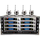 TRANTEC S5.3H-RACK-12 RADIOMIC SYSTEM, ADU, PSU, 8U case, 12 dyn handheld systems