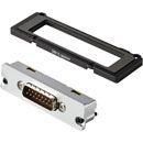 SHURE ADX5BP-DB15 BACK PLATE For ADX5D, 15-pin D-sub connector
