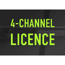 SHURE ANX4-4CL LICENSE Perpetual, 4-channel
