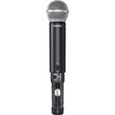 SHURE BLX24/SM58 RADIOMIC SYSTEM Handheld, SM58 capsule, 606-630MHz (K3E)