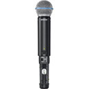 SHURE BLX24R/B58 RADIOMIC SYSTEM Handheld, Beta 58A capsule, rackmount receiver, 606-630MHz (K3E)