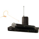 SHURE BLX1288/MX53 RADIOMIC SYSTEM Combo handheld/headworn, SM58 and MX153, 606-630MHz (K3E)