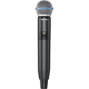 SHURE GLXD2/B58 RADIOMIC TRANSMITTER Handheld, Beta 58A capsule, supercardioid, 2.4GHz