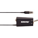 SHURE WA661 MUTE SWITCH Inline, 1x TA4F input, 1x TA4F output, for single bodypack transmitter