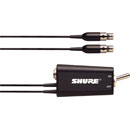 SHURE WA662 MUTE SWITCH Inline, 1x TA4F input, 2x TA4F outputs, for two bodypack transmitters