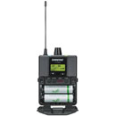 SHURE P3RA PERSONAL MONITOR RECEIVER Beltpack, metal, 606-630MHz (K3E), Ch38 ready