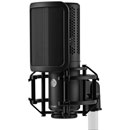 SHURE KSM40C MICROPHONE Large-diaphragm, cardioid, with shock mount, black