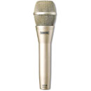 SHURE KSM9/SL MICROPHONE Handheld vocal condenser, dual diaphragm, dual pattern, champagne