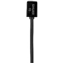 SHURE WL93 MICROPHONE Miniature lavalier, omnidirectional, TA4F connector, 1.2m cable, black