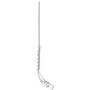 AUDIO-TECHNICA ES933WC MICROPHONE Hanging, cardioid, w/AT8538 XLR preamp, 27.5mm, white