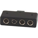 WISYCOM BPA42-PTT REAR PANEL, 2x mini-MXLR 3pin, 1x mini-XLR 5pin, 1x Hirose, for MCR42S