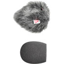 RYCOTE 055201 SGM FOAM WINDSHIELD With Windjammer, 19-22mm hole, 50mm long, for shotgun mic