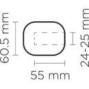 BUBBLEBEE THE FOAM WIND COVER KIT XS, big diameter, black