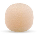 BUBBLEBEE THE MICROPHONE FOAM For lavalier mic, medium, 2mm bore diameter, beige, pack of 10