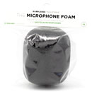 BUBBLEBEE THE MICROPHONE FOAM For shotgun mic, extra-small, 15mm bore diameter, black