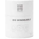 BUBBLEBEE BIG WINDBUBBLE WINDSHIELD Furry, mesh lined, short-haired, black