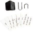 BUBBLEBEE LAV CONCEALER MIC MOUNT For DPA 4071 lavalier, black