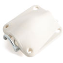 BUBBLEBEE LAV CONCEALER MIC MOUNT For DPA 4071 lavalier, white