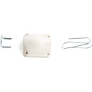 BUBBLEBEE LAV CONCEALER MIC MOUNT For DPA 4071 lavalier, white