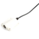 BUBBLEBEE LAV CONCEALER MIC MOUNT For Rode Lavalier microphone, white