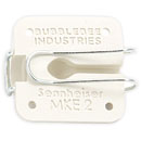 BUBBLEBEE LAV CONCEALER MIC MOUNT For Sennheiser MKE-2 lavalier, white