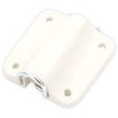 BUBBLEBEE LAV CONCEALER MIC MOUNT For Sennheiser MKE-2 lavalier, white