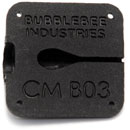 BUBBLEBEE LAV CONCEALER MIC MOUNT For Countryman B3 lavalier, black