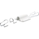 BUBBLEBEE LAV CONCEALER MIC MOUNT For Shure TwinPlex TL45/TL46/TL47 lavalier, white