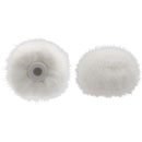 BUBBLEBEE WINDBUBBLE PRO WINDSHIELDS Medium, for 6-8mm diameter lav, white (pack of 2)
