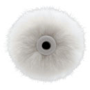 BUBBLEBEE WINDBUBBLE PRO EXTREME WINDSHIELD Medium, for 6-8mm diameter lav, white