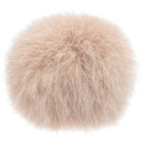 BUBBLEBEE WINDBUBBLE PRO EXTREME WINDSHIELD Medium, for 6-8mm diameter lav, beige