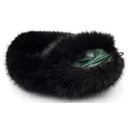 BUBBLEBEE FUR WIND JACKET Multi-pile fur, for Rycote Modular Windshield Kit 1, black