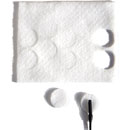 RYCOTE 065103 UNDERCOVERS MIC MOUNTS Stickies and fabric Undercovers, white (1pk of 30+30)