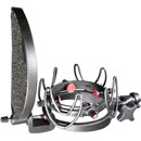 RYCOTE 045005 INVISION USM-VB STUDIO KIT MICROPHONE SUSPENSION With pop filter