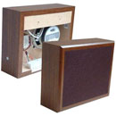 ADS KESTREL 4 PLUS LOUDSPEAKER Cabinet, wall fix, 0.125-4W taps, teak