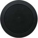 APART CM4T-BL LOUDSPEAKER Ceiling, circular, 4-inch driver, 30W, 16ohms, 70/100V, black