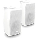 LD SYSTEMS CWMS 42 W 100V LOUDSPEAKER Wall-mounting, 4-inch, 2-way, 100V, white, pair