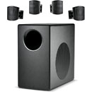 JBL CONTROL 50 PACK LOUDSPEAKER SYSTEM Including 1x subwoofer, 4x satellites, black