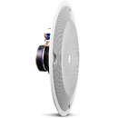 JBL 8138 LOUDSPEAKER Ceiling, 8-inch, 6W/70/100V, requires back can, white, pack of 4