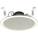 TOA PC-2869 LOUDSPEAKER Circular, ceiling, 0.4-6W taps, splashproof, off-white