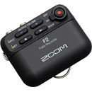 ZOOM F2 FIELD RECORDER Portable, microSD slot, 32-bit float recording, w/lavalier mic