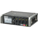 ZOOM F4 FIELD RECORDER Portable, 8-track, dual SD/SDHC/SDXC card, 6x mic/line in, white LCD screen