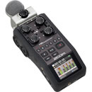 ZOOM H6 HANDY RECORDER Portable, optional mic capsules, SD card slot, 6-track