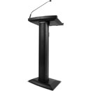 DENON LECTERN ACTIVE 100W (RMS), gooseneck mic, USB power, RCA, 3.5mm socket, XLR line out, black