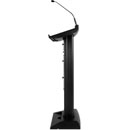 DENON LECTERN ACTIVE 100W (RMS), gooseneck mic, USB power, RCA, 3.5mm socket, XLR line out, black