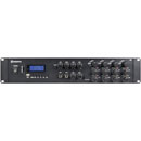 ADASTRA A8 MIXER AMPLIFIER Quad-stereo, 8x 200W, 2x mic in, USB/SD/Bluetooth media player, FM radio